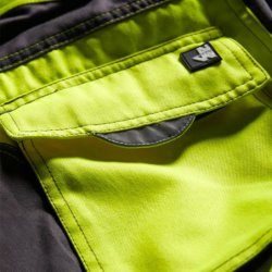 Pantalon de travail haute visibilité jaune Bellus North Way