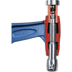 Serre joint super extra tige 35 x 8 mm saillie 107 mm serrage 800mm