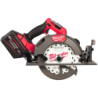 Scie circulaire 18V Ø190 mm M18 FCS66GR3-121C avec 2 batteries 12Ah FORGE et 1 chargeur