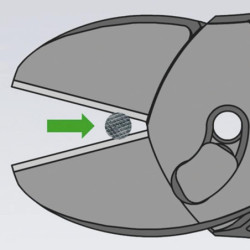 Pince coupante de côté haute performance Knipex