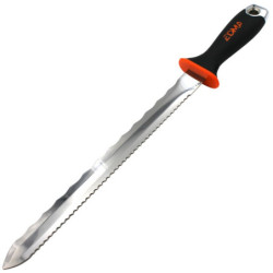 Couteau pour isolant 300 mm avec fourreau
