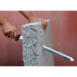 Couteau pour isolant 300 mm avec fourreau