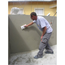 Taloche monobloc en mousse polyuréthane jaune - 14 x 25 cm - Mob Mondelin