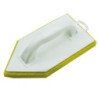 Taloche éponge pointue mousse polyuréthane jaune - 14 x 27 cm - Mob Mondelin