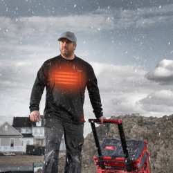 Tee-shirt chauffant manches longues Workskin Milwaukee 4V 3Ah