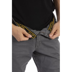 Jean de travail Rica Lewis stretch multi-poches gris