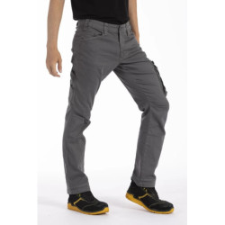 Jean de travail Rica Lewis stretch multi-poches gris