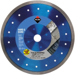 Disque diamant matériaux durs turbo viper - TVA Super Pro Ø 125 mm alèsage 22,2 mm