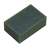 Eponge grise de cimentier en mousse polyuréthane 168 x 112 x 60 mm