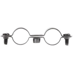 Collier double au pas 7x150mm
