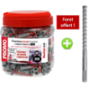 Big box de 360 DUOPOWER diametre 8x40 + 1 foret SDS Quattric 8/50/115 OFFERT
