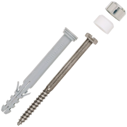Kit de fixation complet pour WC pour montages traversants Fischer