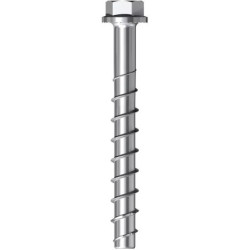 Vis à béton tête hexagonale empreinte Torx en acier zingué UltraCut FBSII
