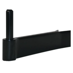 Gond à sceller 2 lames Torbel acier noir diamètre 14 mm