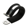 Collier gainé caoutchouc