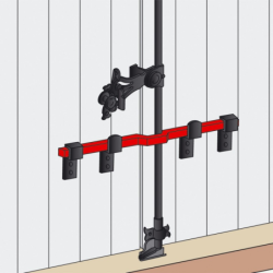 Barre anti-effraction pour volet longueur 980 mm
