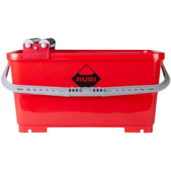Bac de nettoyage toutes surfaces spécial carreleurs - Rubiclean EasyPro Rubi - Capacité 24L