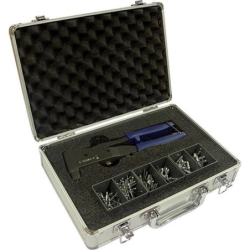 Pince à main avec ressort - E-500RH-RS Scell-it - pour rivets aveugles 3 à 5 mm - en coffret avec assortiment de rivets