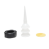 Ensemble de rechange 141027V1pour pistolet applicateur mortier - Rubi - Bouchon, piston et 3 buses