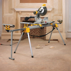 Scie à onglets radiale DWS780-QS Dewalt puissance 1675 W diamètre 305 mm