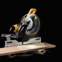 Scie à onglets radiale DWS780-QS Dewalt puissance 1675 W diamètre 305 mm
