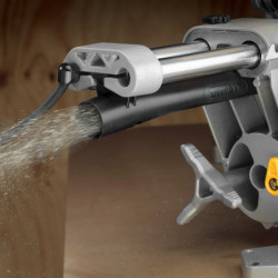 Scie à onglets radiale DWS780-QS Dewalt puissance 1675 W diamètre 305 mm