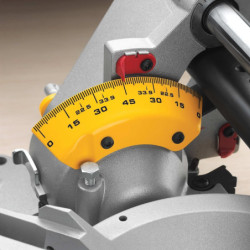 Scie à onglets radiale DWS780-QS Dewalt puissance 1675 W diamètre 305 mm