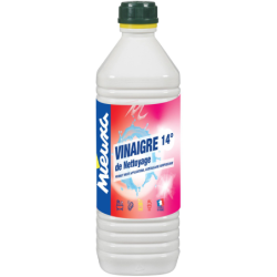 Nettoyant ménager vinaigre ménager surpuissant anticalcaire 14° - Mieuxa - Bouteille 1 litre