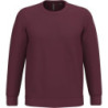 Sweat-shirt col rond Kariban 80% coton 20% polyester Wine