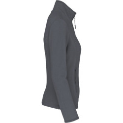 Veste micropolaire zippée femme 2 poches zippées Convoy Grey