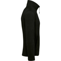 Veste micropolaire zippée Falco 2 poches zipées Noir