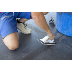 Taloche de carreleur en caoutchouc pour joints Rubi