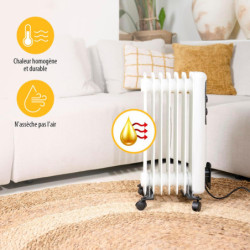 Radiateur bain d'huile 1500 W - 230V TRISTAR