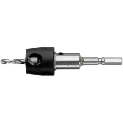 Foret avec butée de perçage Ø5 mm et chanfreinage - BSTA HS D 5 CE