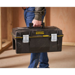 Boîte à outils Stanley étanche structure polypropylène modèle cadenassable 59x31x27 cm
