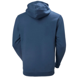 Sweat à capuche classique avec logo bleu marine