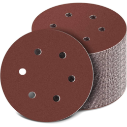 Disque velcro 6 trous diamètre 150 mm boîte de 50