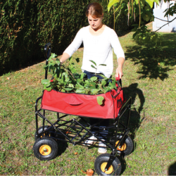 Chariot de jardin pliant 80 L - CIRCUS GARDEN