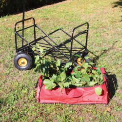 Chariot de jardin pliant 80 L - CIRCUS GARDEN