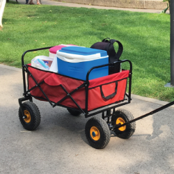 Chariot de jardin pliant 80 L - CIRCUS GARDEN