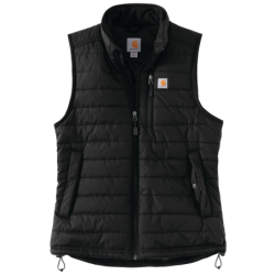 Gilet sans manches femme Gilliam zippé matelassé déperlant et anti-vent Noir M