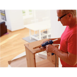 Pistolet à colle électrique 350W EG280 Rapid - Bâtons sticks Ø12 mm - Débit de colle 600 gr/h