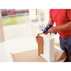 Pistolet à colle électrique 350W EG280 Rapid - Bâtons sticks Ø12 mm - Débit de colle 600 gr/h