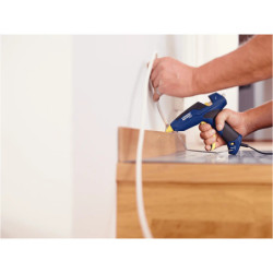 Pistolet à colle électrique 350W EG280 Rapid - Bâtons sticks Ø12 mm - Débit de colle 600 gr/h
