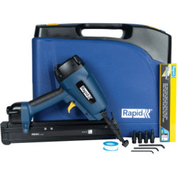Cloueur pneumatique - Pro PB 161 Rapid - travaux intensifs - en coffret avec 4 raccords et 300 clous