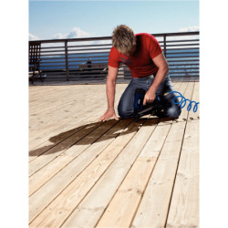 Cloueur pneumatique - Pro PB 161 Rapid - travaux intensifs - en coffret avec 4 raccords et 300 clous
