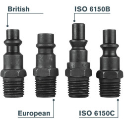 Cloueur pneumatique Airtac PB 131 pour pointes n°8 de 15 à 50 mm