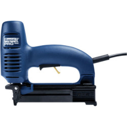 Agrafeuse cloueuse électrique R606 Rapid - en coffret avec agrafes N°606 et pointes N°8