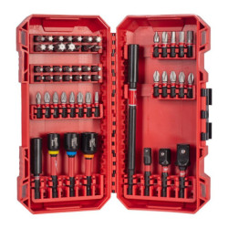 Coffret 54 embouts Shockwave impact Milwaukee