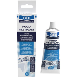 Pâte d'étanchéité Piscine pour raccords filetés plastique/métal POOL FILETPLAST tube 100 g